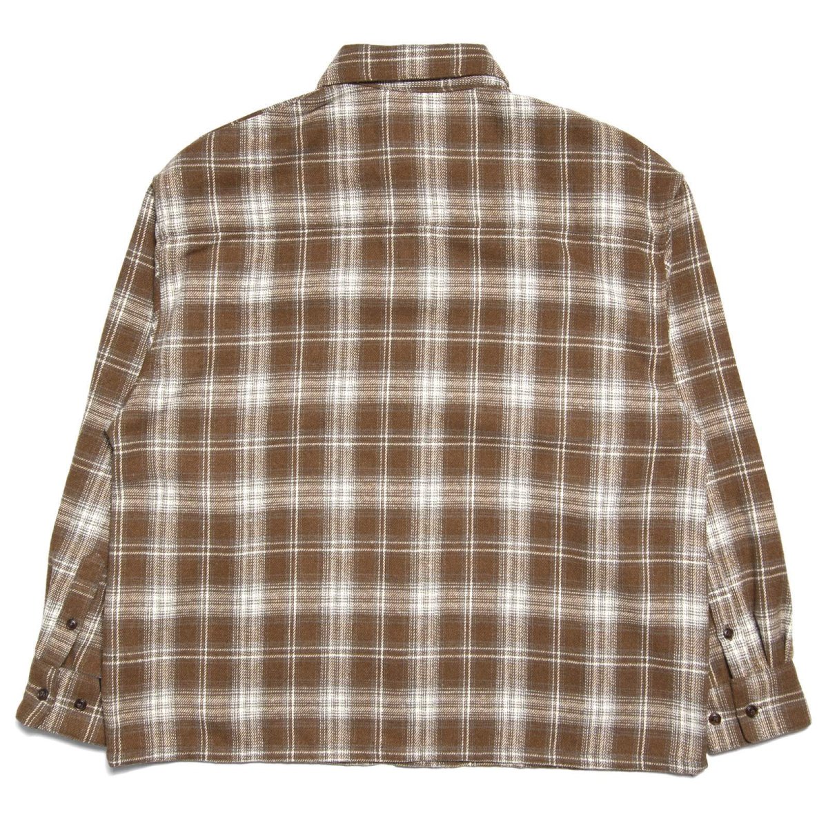 画像7: HAIGHT / OMBRE CHECK FLANNEL SHIRT (7)