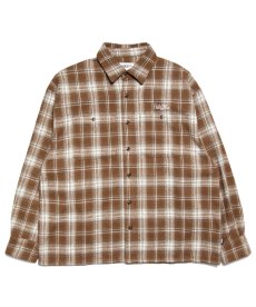 画像4: HAIGHT / OMBRE CHECK FLANNEL SHIRT (4)