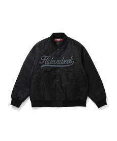 画像1: HIDEANDSEEK(ハイドアンドシーク) / Nylon Varsity Jacket (1)