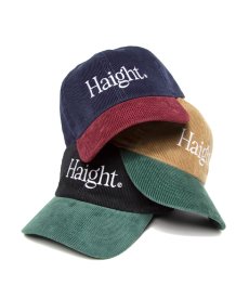画像1: HAIGHT / TWO-TONE COUDUROY CAP (1)