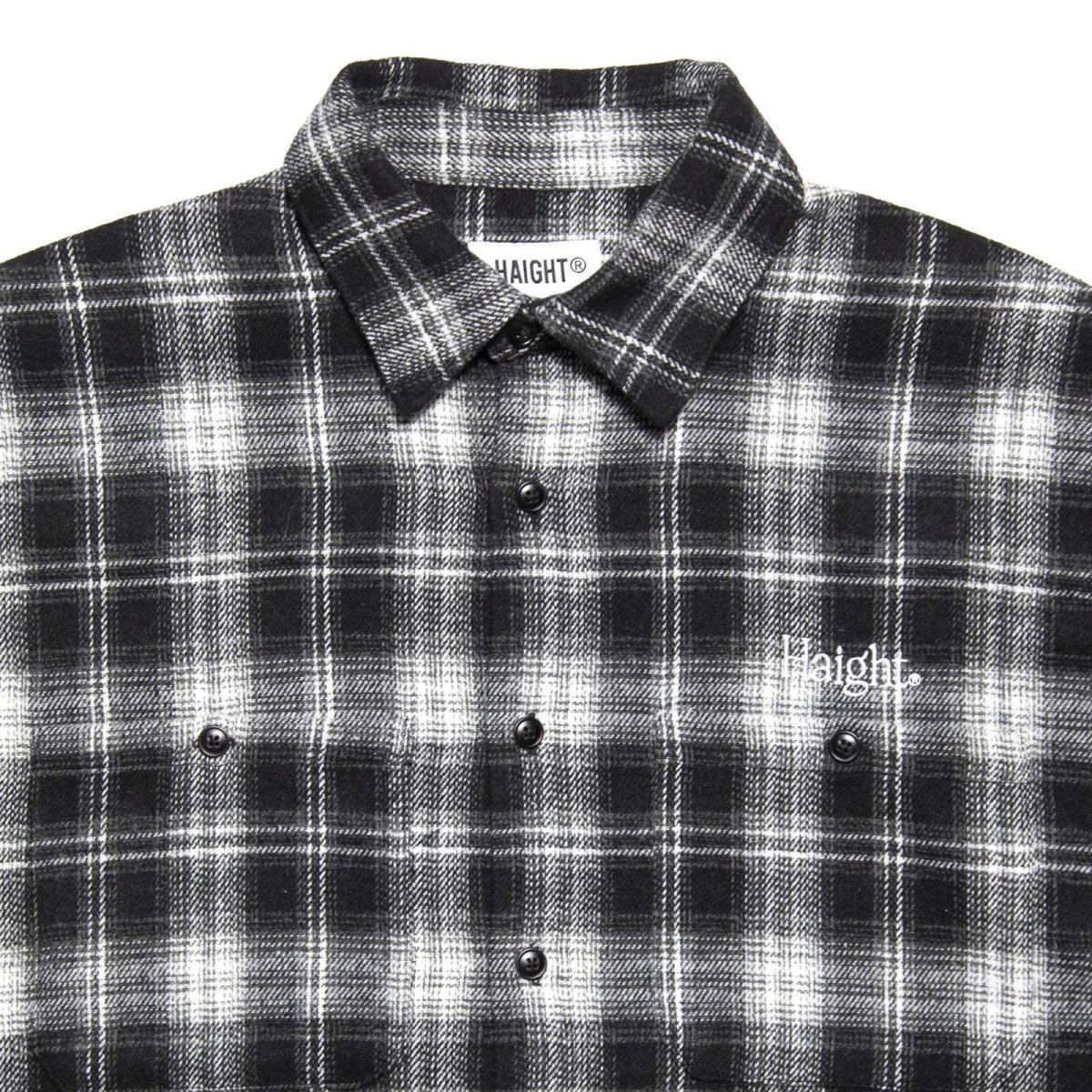 画像8: HAIGHT / OMBRE CHECK FLANNEL SHIRT (8)