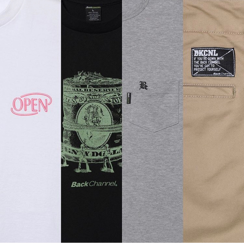 5/17(金) Back Channel 新作発売