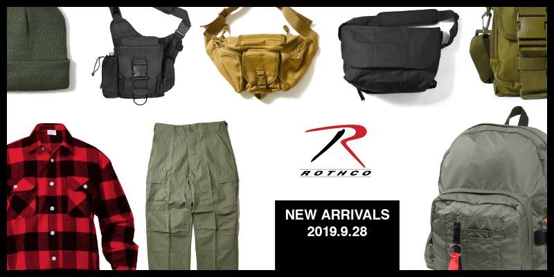 ROTHCO 2019 AUTUMN/WINTER COLLECTION 9/28(SAT) ON SALE