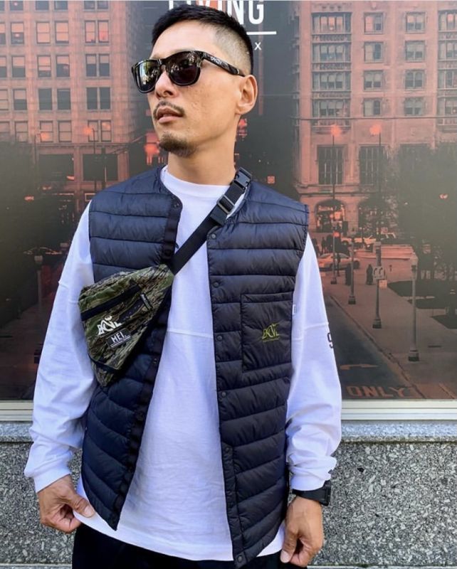 店舗の商品販売 Back Channel NANGA DOWN VEST size M | www.artfive.co.jp