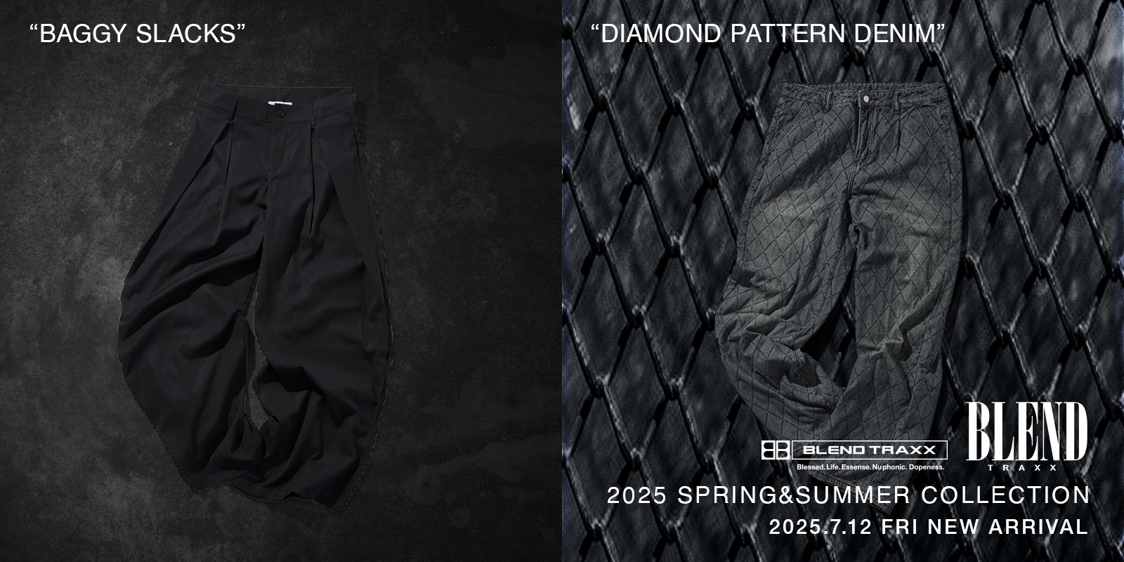 7/12(土) BLEND 2025 SPRING&SUMMER COLLECTION 新作発売