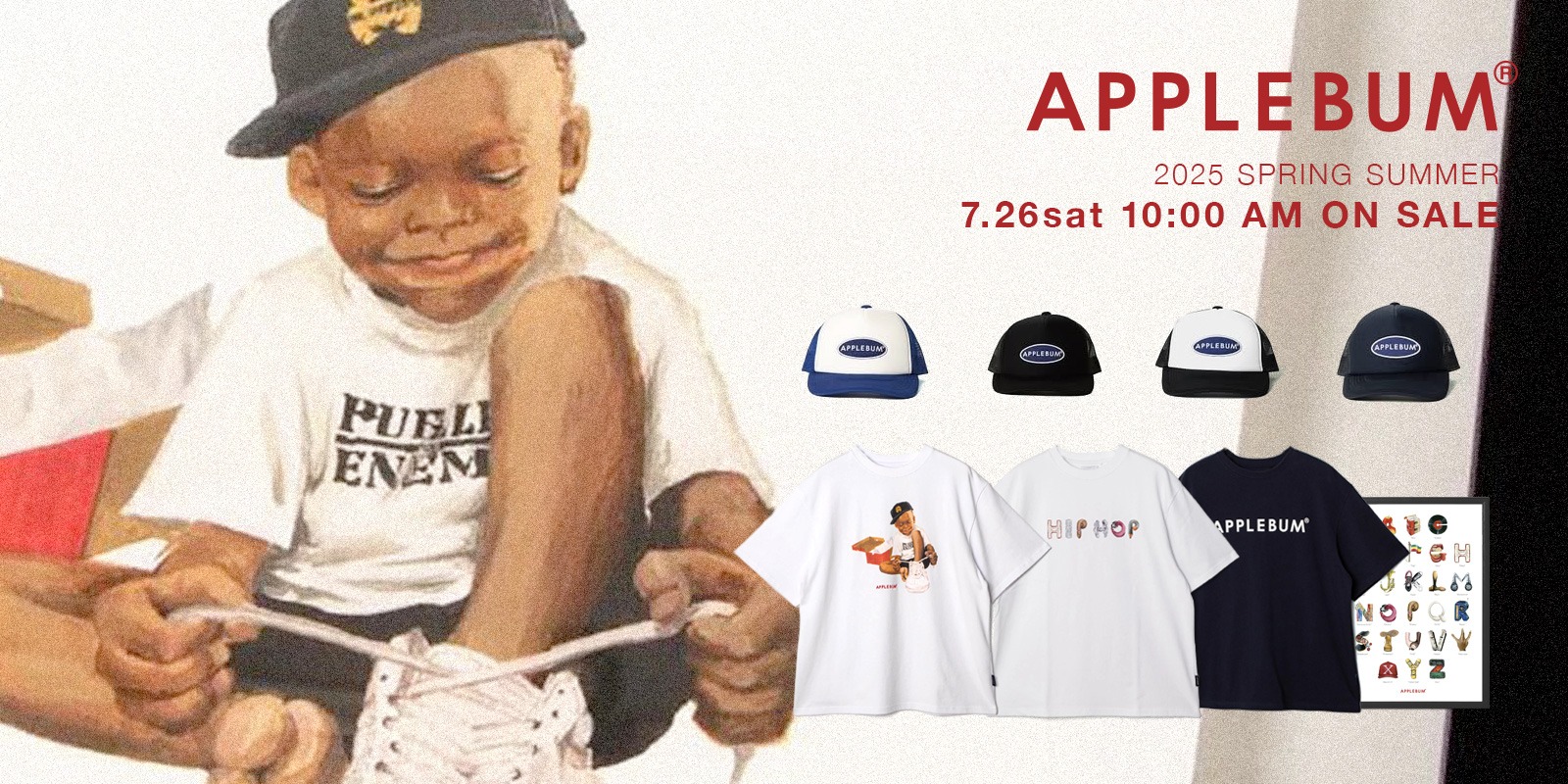 7/26(土) APPLEBUM 2025 HIGH SUMMER COLLECTION 新作発売