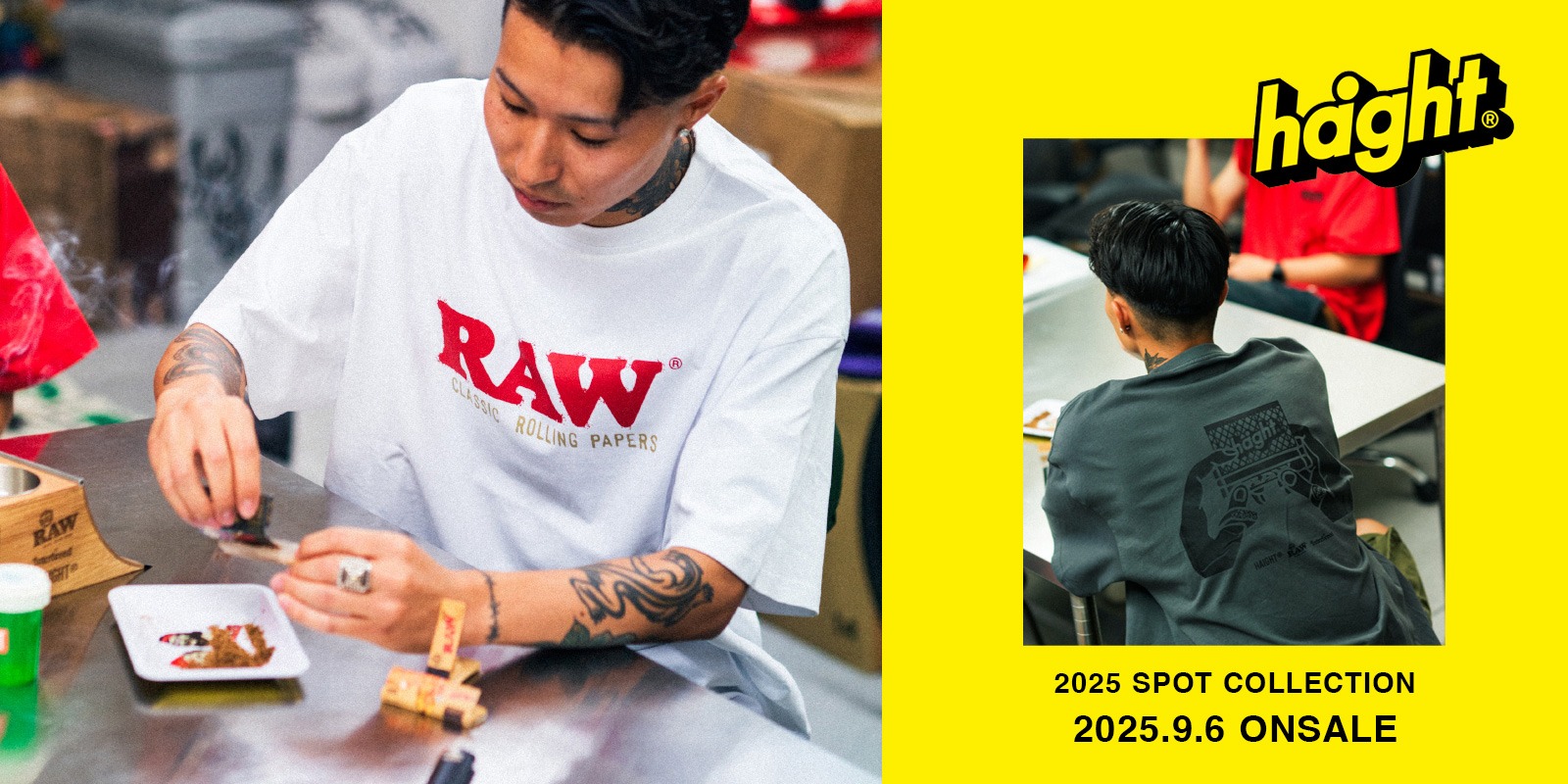 9/6(土) HAIGHT 2025 SPOT COLLECTION 新作発売