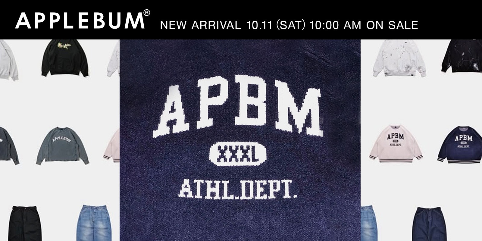 10/11(土) APPLEBUM 2025 AUTUMN&WINTER COLLECTION 新作発売