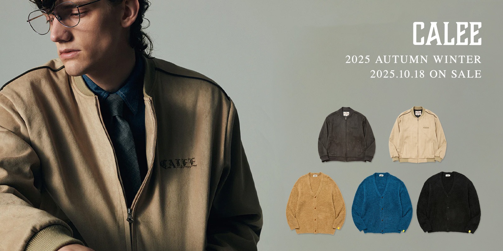 10/25(土) CALEE 2025 AUTUMN&WINTER COLLECTION 新作発売