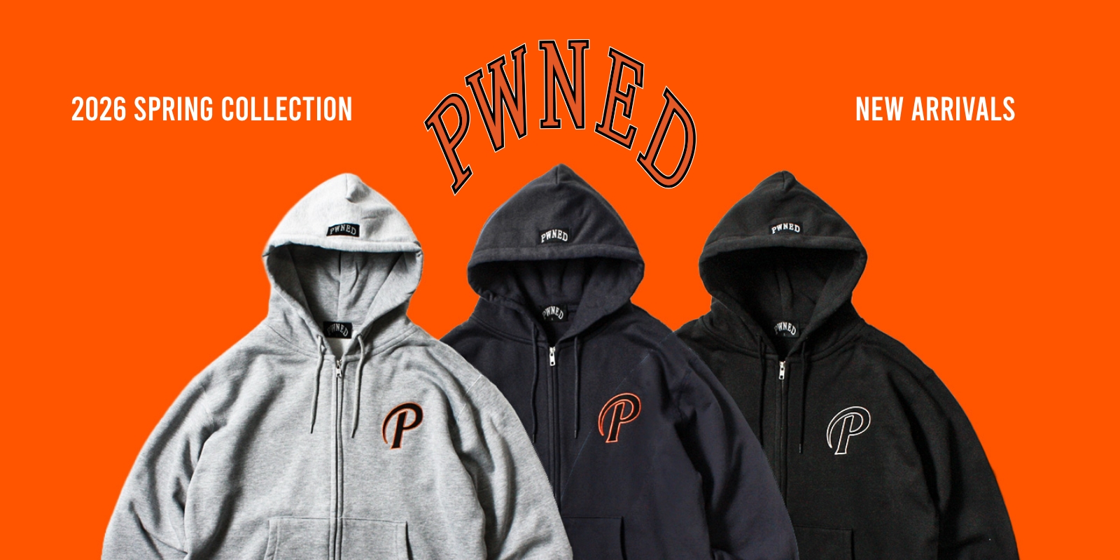 1/31(土) PWNED 2026 SPRING COLLECTION 新作発売