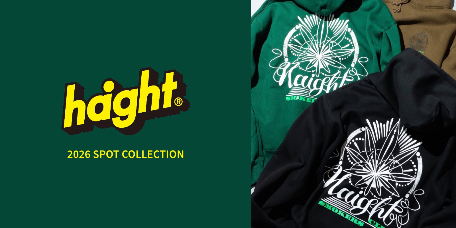 2/7(土) HAIGHT 2026 SPOT ITEM 発売