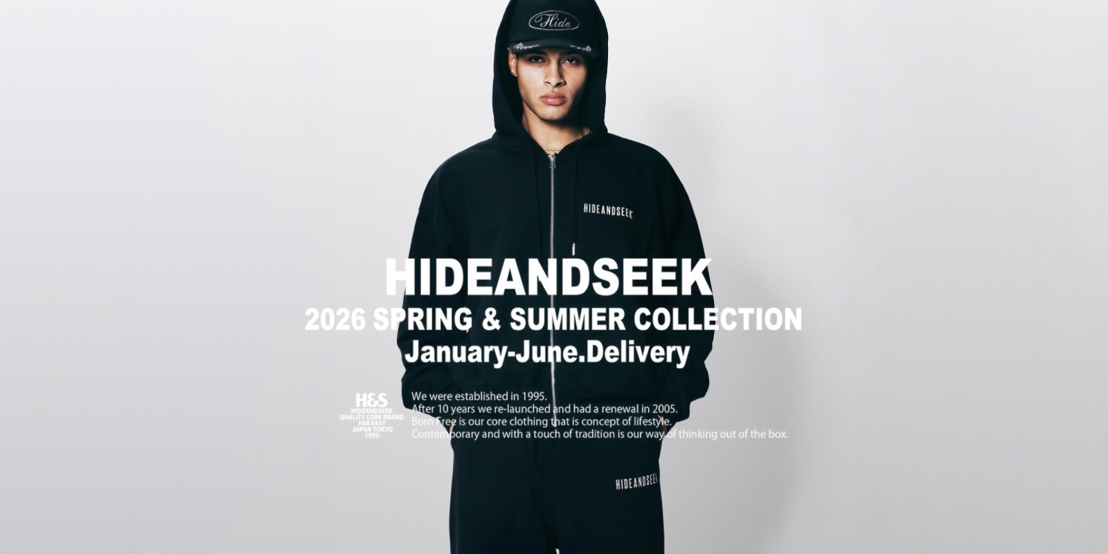 2/28(土) 12時〜 HideandSeek 2026 SPRING&SUMMER COLLECTION 新作発売
