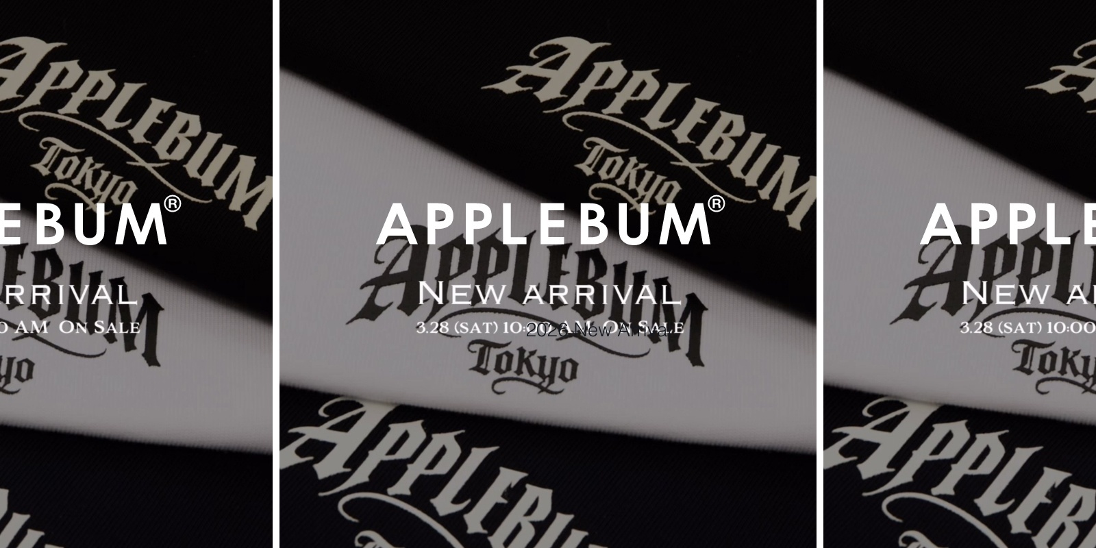 3/28(土) APPLEBUM 2026 SPRING / SUMMER COLLECTION 新作発売