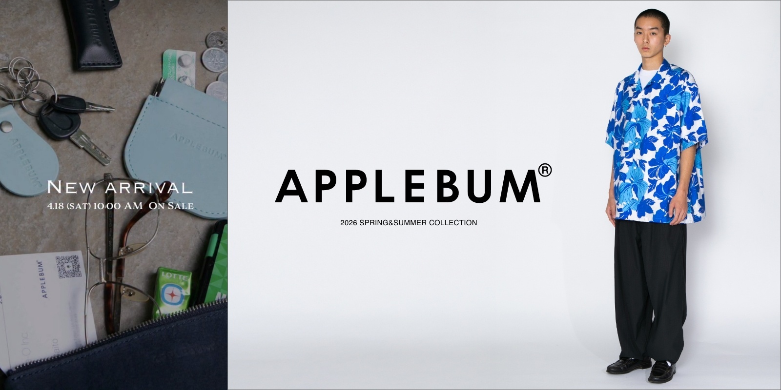 4/18(土) APPLEBUM 2026 SPRING / SUMMER COLLECTION 新作発売