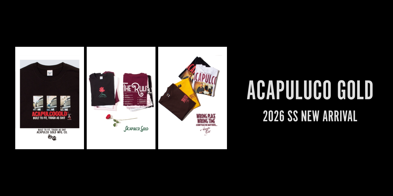 5/2(土) Acapulco Gold 2026 SPRING COLLECTION 新作発売