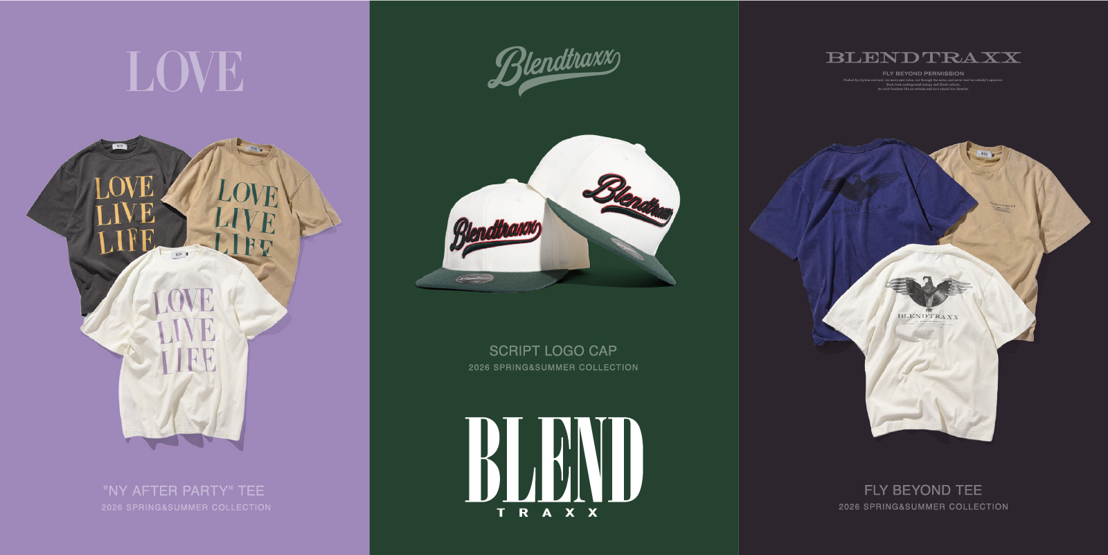 5/23(土) BLEND 2026 SPRING&SUMMER COLLECTION 新作発売