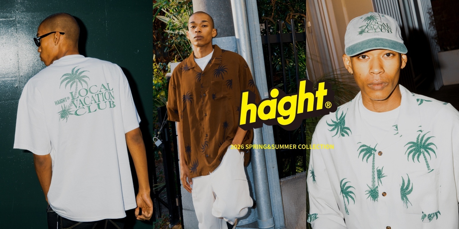 6/20(土) HAIGHT 2026 SPRING&SUMMER COLLECTION 発売