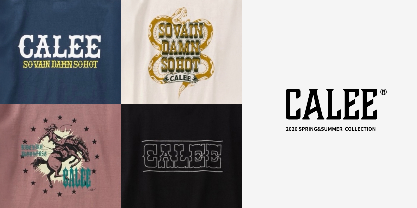 7/11(土) 12時〜 CALEE 2026 SPRING&SUMMER COLLECTION 新作発売