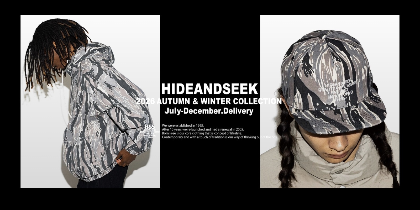 9/26(土) 12時〜 HideandSeek 2026 AUTUMN&WINTER COLLECTION 新作発売