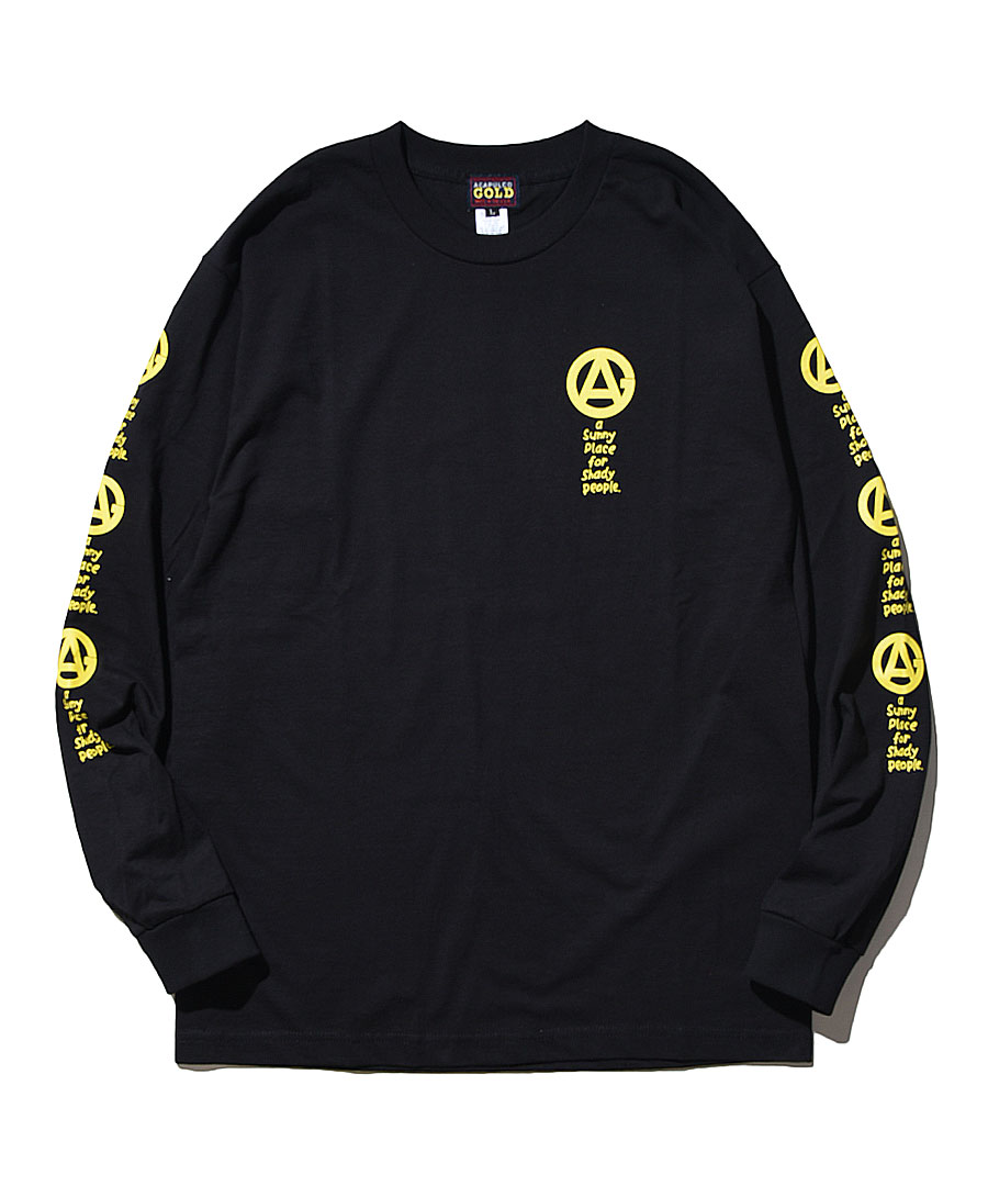 ACAPULCO GOLD(アカプルコ ゴールド) ロンT BLACK FLAG LS TEE 正規 ACAPULCO GOLD(アカプルコ ゴールド) ロンT BLACK FLAG LS TEE 正規