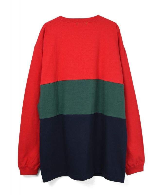 SATELLITE(サテライト) ロンT 4004 3 TONE MIX L/S TEE 正規取扱通販 