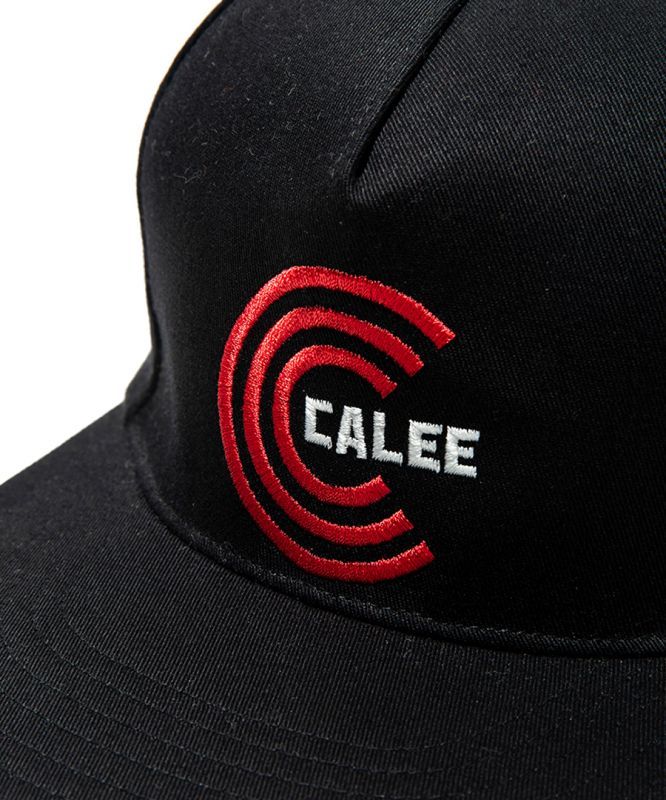 CALEE(キャリー) キャップ 20SS034 Twill embroidery cap -BLACK- 正規 