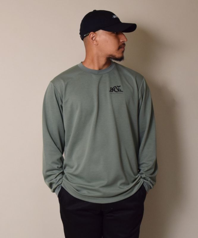 BACK CHANNEL(バックチャンネル) ロンT 2320253 DRY LONG SLEEVE T