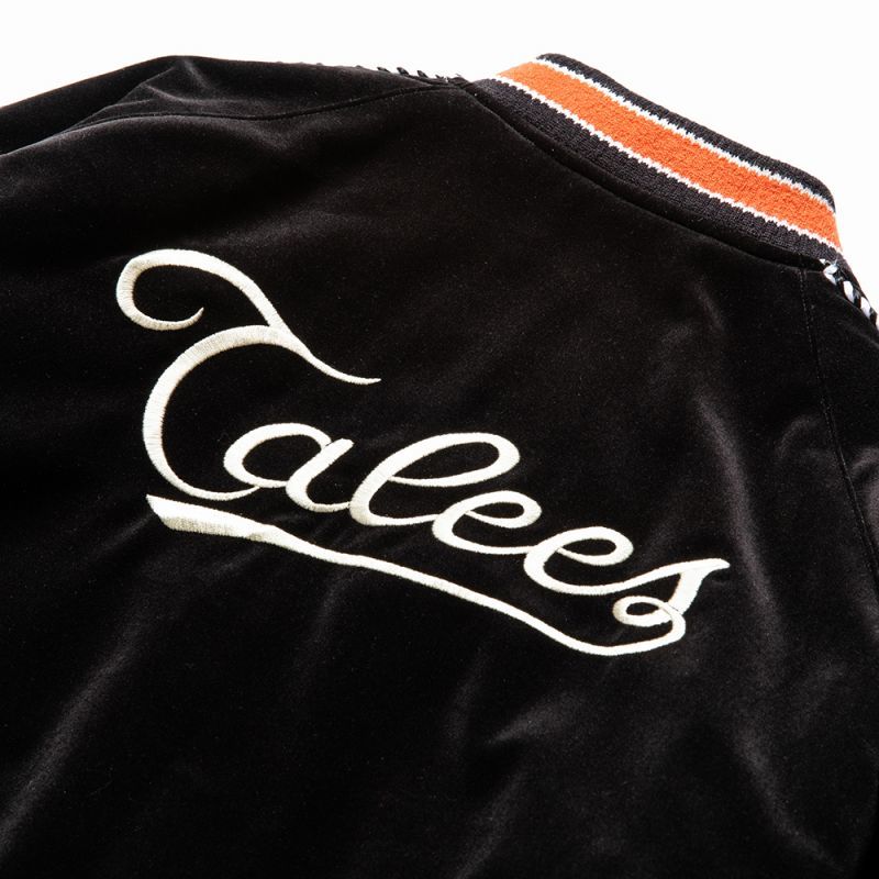 CALEE(キャリー) ジャケット 20AW043 Velveteen embroidery lib jacket 