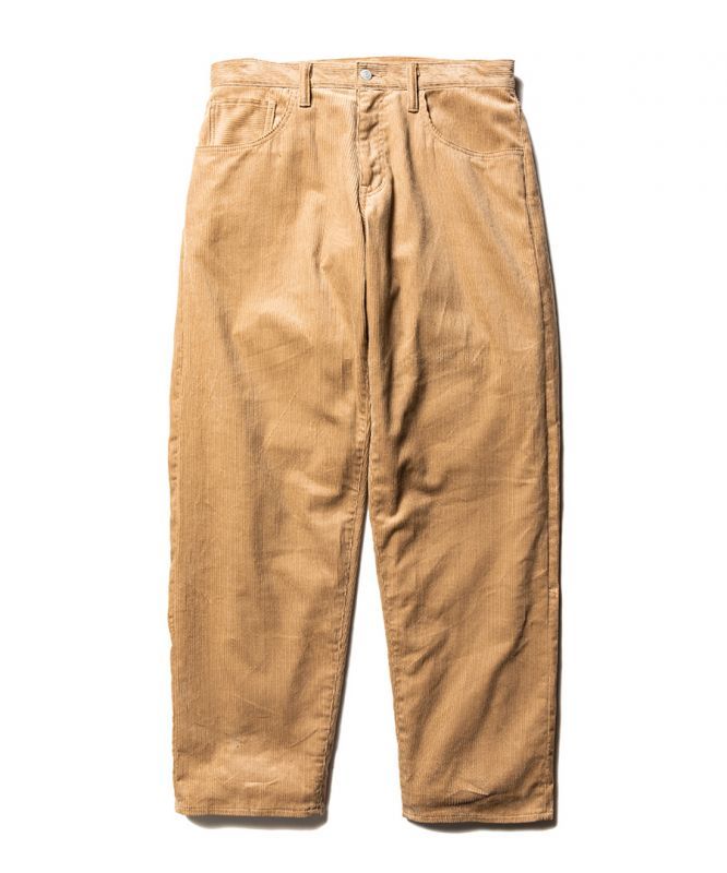 CALEE(キャリー) パンツ 20AW059 Corduroy 5pocket pants -CAMEL- 正規取扱通販サイト │ NEXX