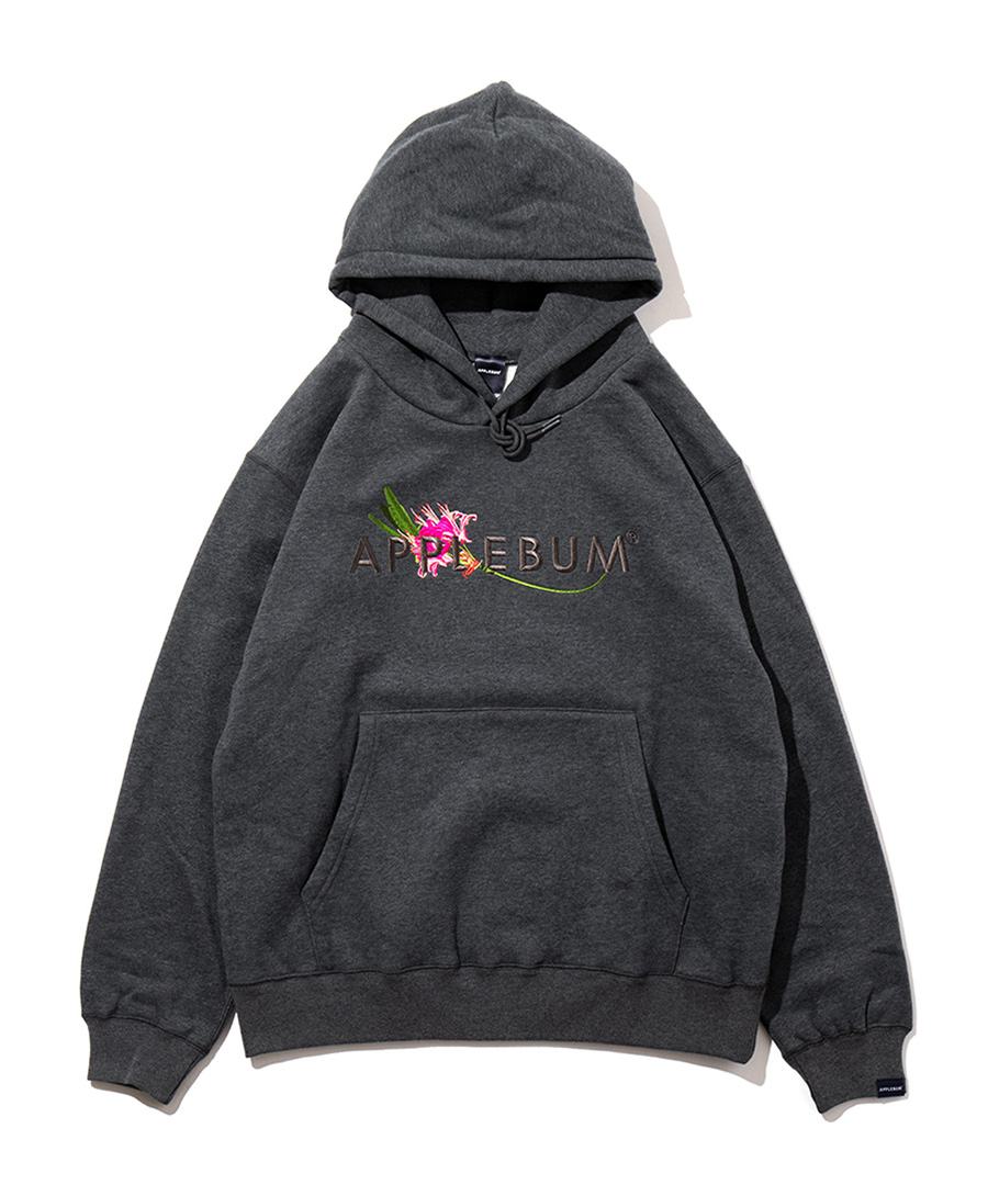 APPLEBUM Flower Logo パーカー 刺繍ロゴ XLサイズ-