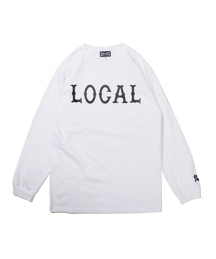 CUTRATE(カットレイト) ロングTシャツ CR-21SS020 LOCAL LOGO L/S TSHIRT │ NEXX ONLINE SHOP