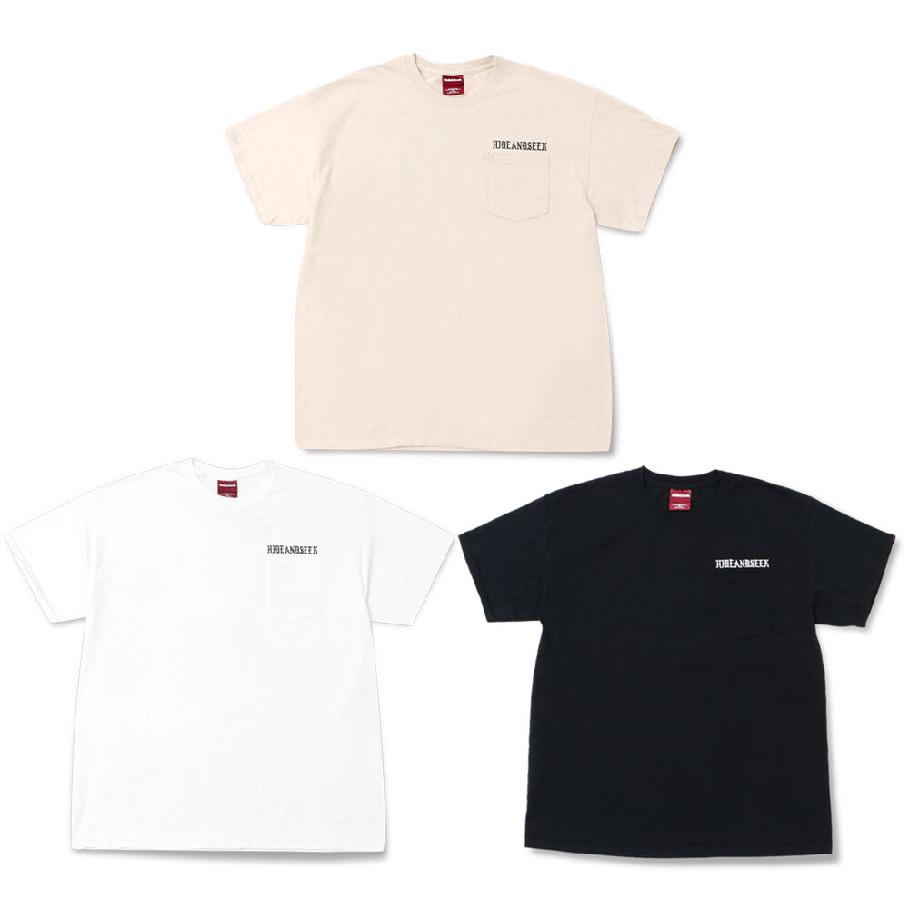 HIDEANDSEEK(ハイドアンドシーク) Tシャツ HT-060621 Flyer Pocket S/S 