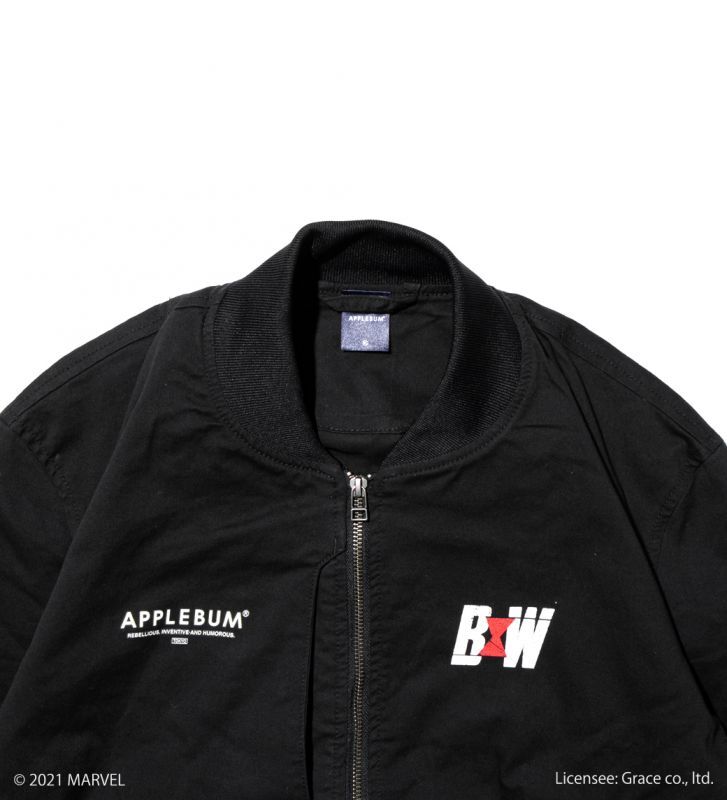 APPLEBUM(アップルバム) ジャケット “BLACK WIDOW” MA-1 Jacket