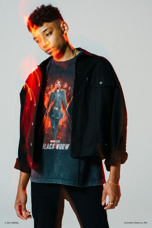 APPLEBUM(アップルバム) Tシャツ “BLACK WIDOW” Resurrected Vintage T 