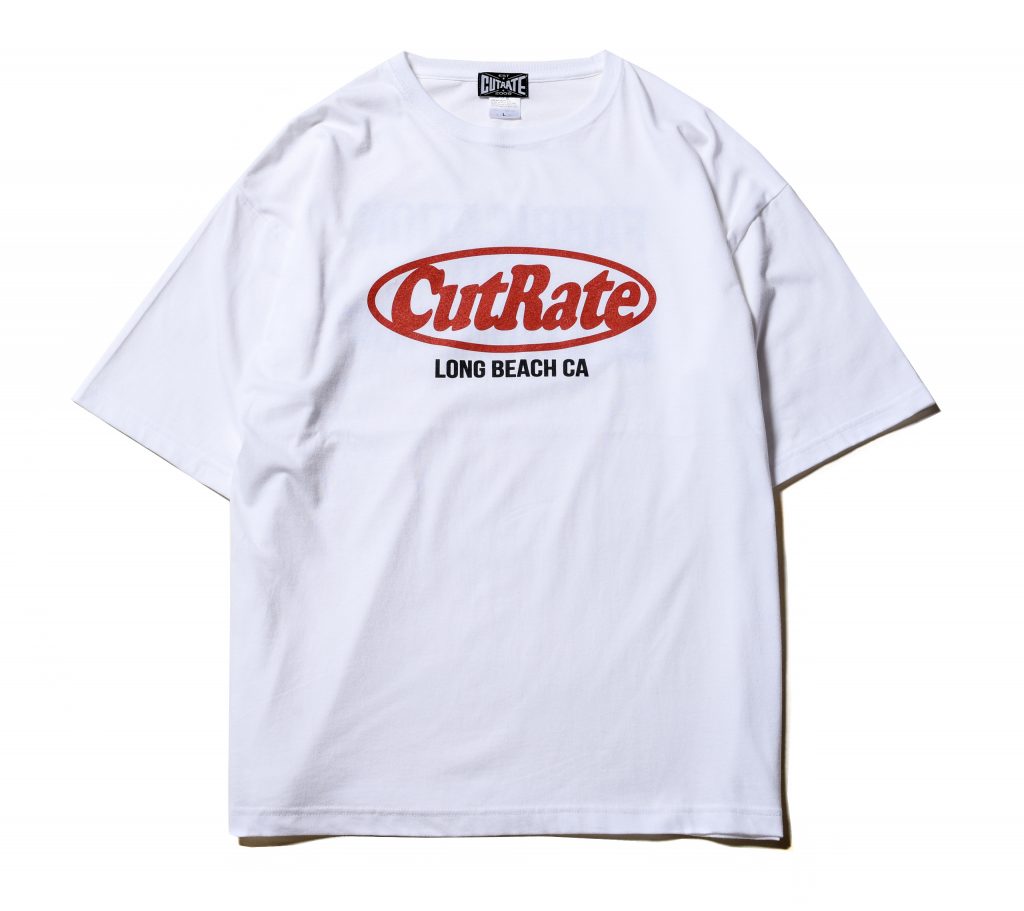 CUTRATE(カットレイト) Tシャツ CUTRATE LOGO DROP SHOULDER S/S T
