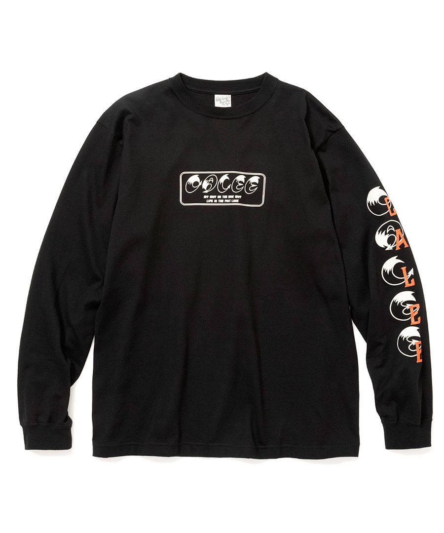 CALEE(キャリー) L/S Tシャツ Calee box logo L/S t-shirt 21AW005 
