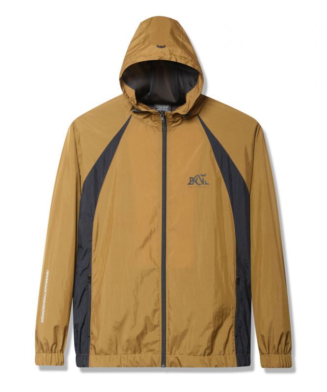 Back Channel/NYLON HOODED JACKET