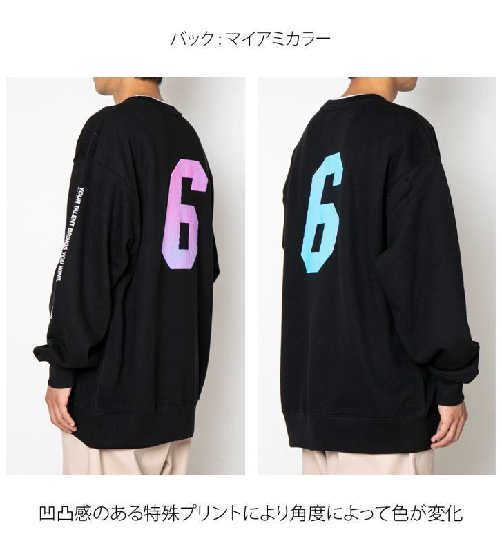 APPLEBUM(アップルバム) クルースウェット 
