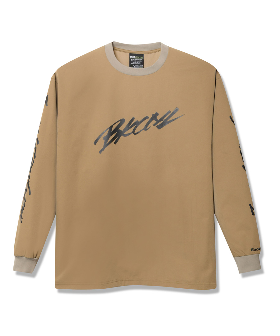 BACK CHANNEL(バックチャンネル) ロンT DRY LONG SLEEVE T