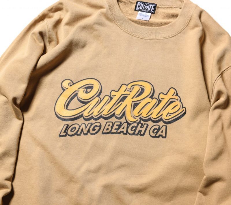CUTRATE(カットレイト) クルースウェット CUTRATE F.A.D L/S SWEAT ...