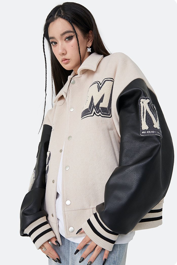 【MEDM 公式】Bone Baseball Jacket ジャケット