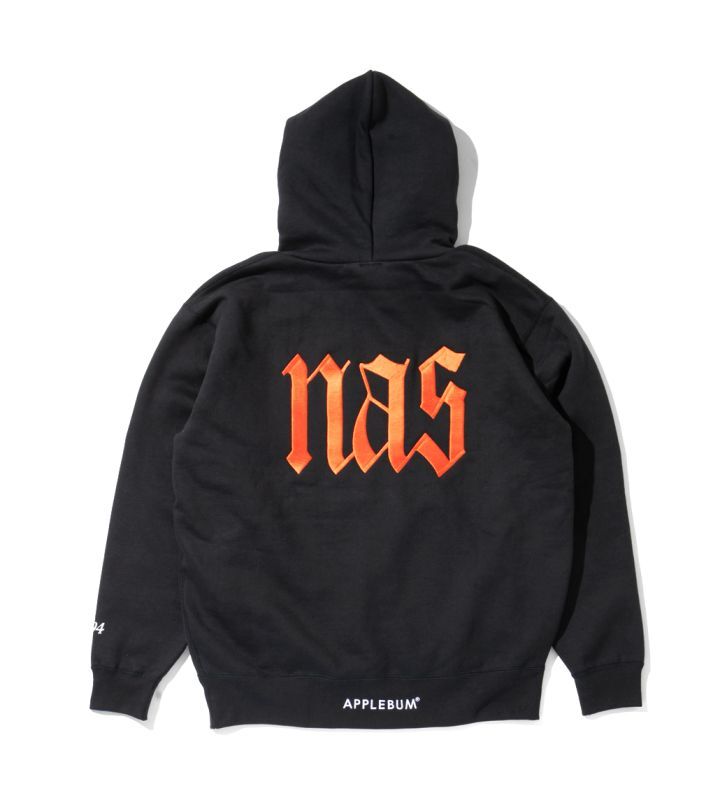 Applebum × Nas パーカー illmatic