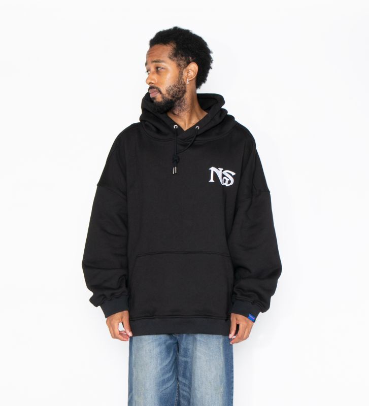 APPLEBUM “Nas” Sweat Parka (Black) XXL