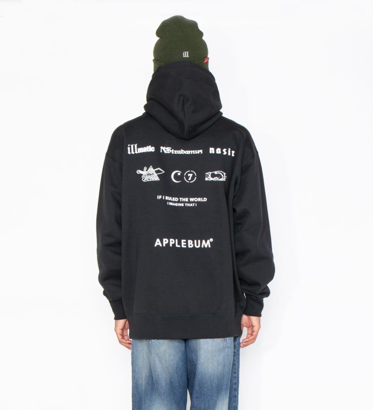 APPLEBUM “Nas” Sweat Parka (Black) XXL