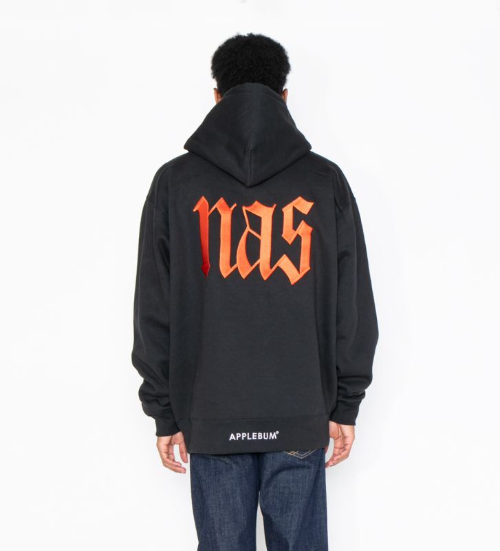 Applebum × Nas パーカー illmatic