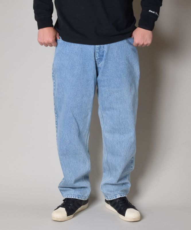 Back Channel(バックチャンネル) デニムパンツ WASHED BAGGY DENIM 