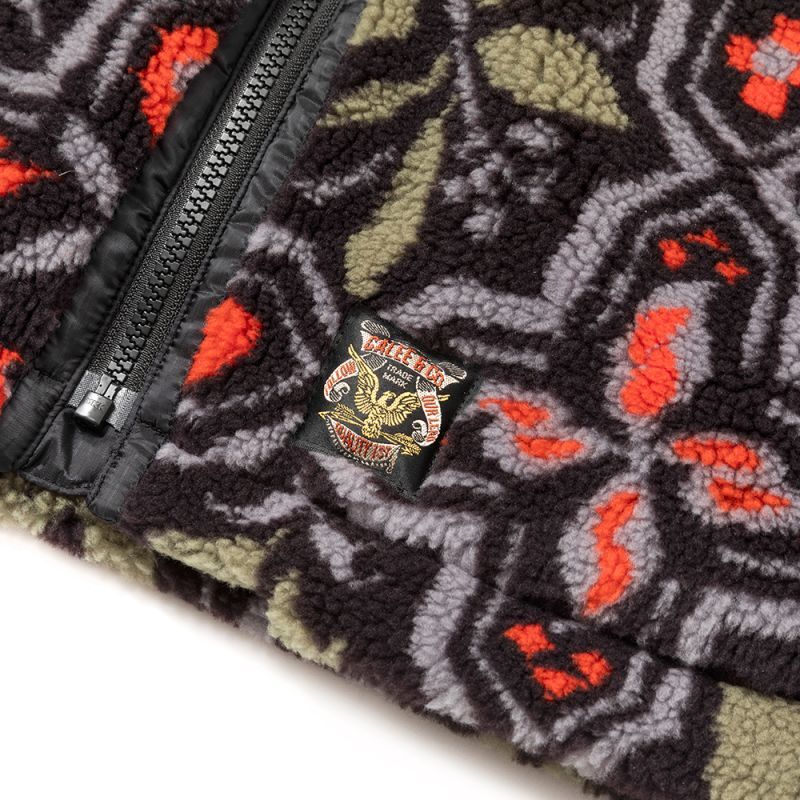 CALEE / JACQUARD PILE BOA JACKET シャツ ジャケット ニット パーカー  