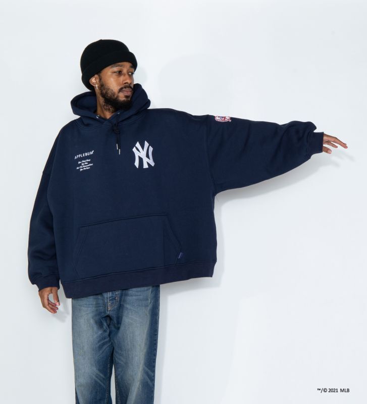 APPLEBUM(アップルバム) スウェットパーカー “NY Yankees” Oversize APPLEBUM(アップルバム) スウェットパーカー “NY Yankees” Oversize