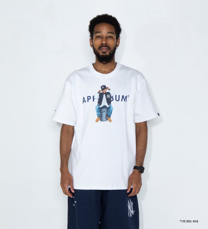 APPLEBUM アップルバム NY Yankees Boy T-shirt L