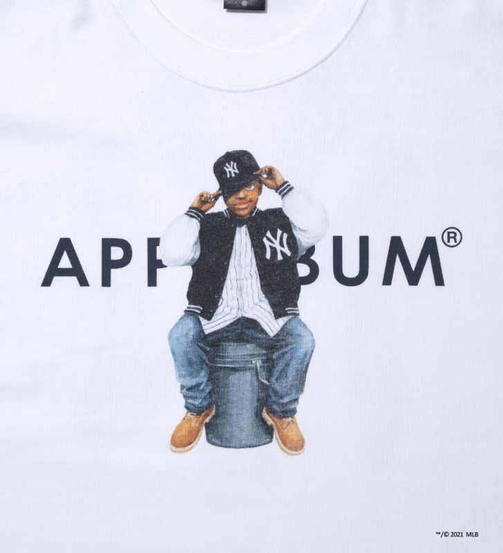 APPLEBUM アップルバム NY Yankees Boy T-shirt L